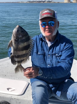 Redfish fishing in Surfside Beach, Texas