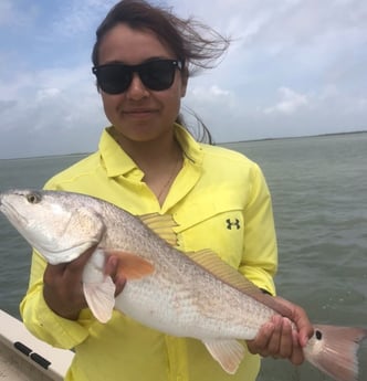 Redfish fishing in South Padre Island, Texas