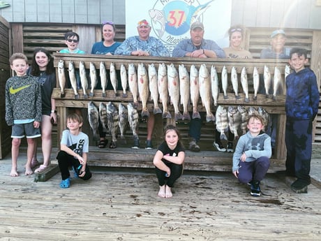 Black Drum, Redfish, Sheepshead, Speckled Trout / Spotted Seatrout fishing in Corpus Christi, Texas