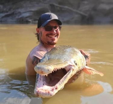 Alligator Gar fishing in Dallas, Texas