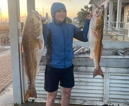 Redfish Fishing in Galveston, Texas