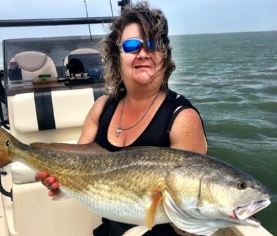 Redfish fishing in South Padre Island, Texas