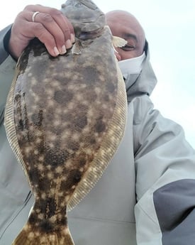 Flounder fishing in Galveston, Texas