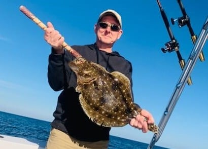 Flounder fishing in Destin, Florida