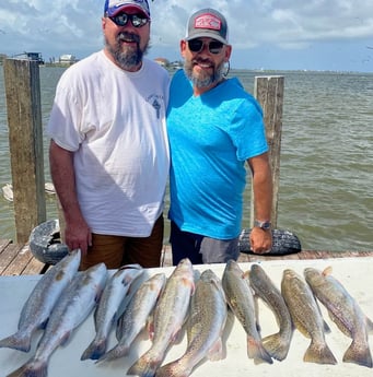 Speckled Trout / Spotted Seatrout fishing in Galveston, Texas