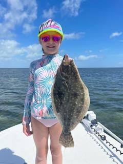 Flounder Fishing in South Padre Island, Texas