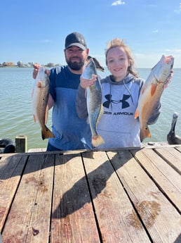 Redfish, Speckled Trout Fishing in Galveston, Texas