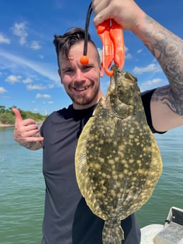 Flounder Fishing in Galveston, Texas