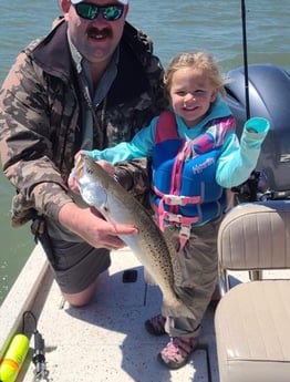 Speckled Trout / Spotted Seatrout fishing in Freeport, Texas