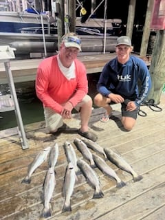 Speckled Trout Fishing in Galveston, Texas