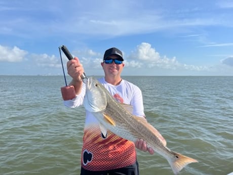 Redfish fishing in Galveston, Texas