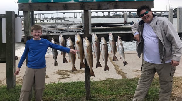 Redfish, Speckled Trout / Spotted Seatrout fishing in Ingleside, Texas