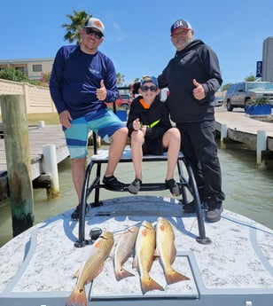 Redfish Fishing in South Padre Island, Texas