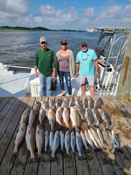 Redfish fishing in Port O&#039;Connor, Texas