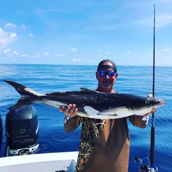 Cobia fishing in Surfside Beach, Texas