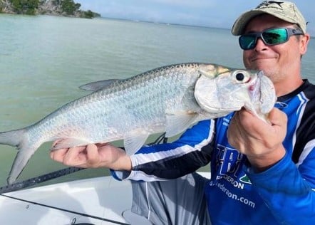 Snook fishing in Tavernier, Florida