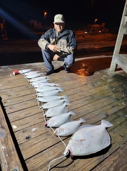 Flounder Fishing in Rio Hondo, Texas