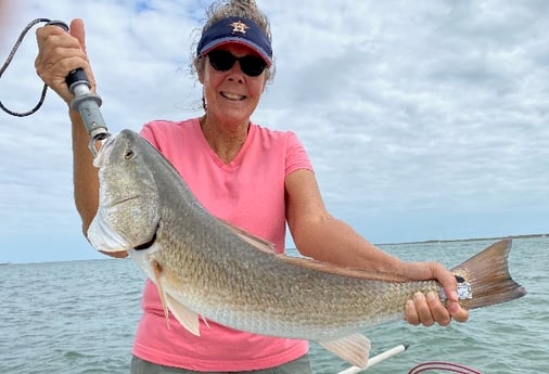 Redfish fishing in Port Aransas, Texas