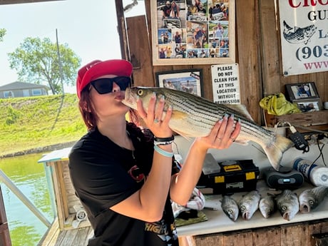 Fishing in Pottsboro, Texas