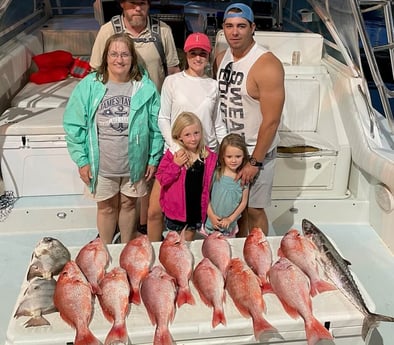 King Mackerel / Kingfish, Red Snapper, Triggerfish fishing in Galveston, Texas