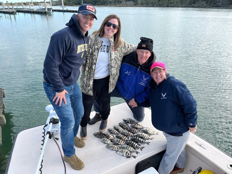 Sheepshead Fishing in Beaufort, North Carolina