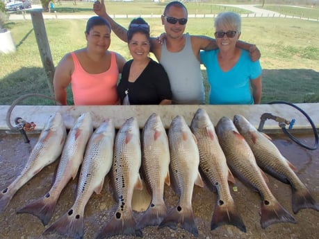 Redfish fishing in San Antonio, Texas