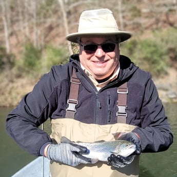 Rainbow Trout fishing in Broken Bow, Oklahoma