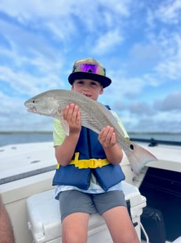 Redfish fishing in Wrightsville Beach, North Carolina