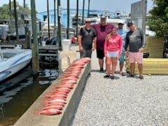 Red Snapper Fishing in Destin, Florida