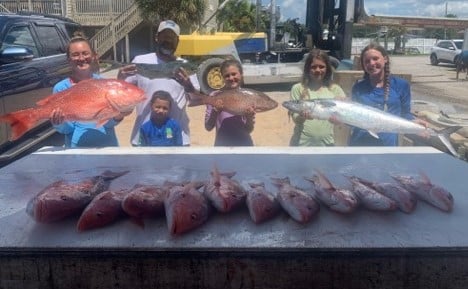 Red Snapper, Wahoo fishing in Pensacola, Florida