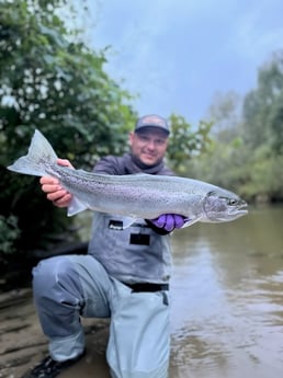 Fishing in Big Rapids, Michigan