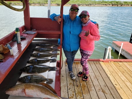 Flounder, Redfish Fishing in South Padre Island, Texas