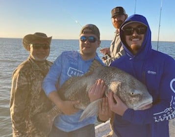 Black Drum Fishing in Rockport, Texas