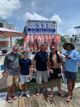 Red Snapper fishing in Biloxi, Massachusetts