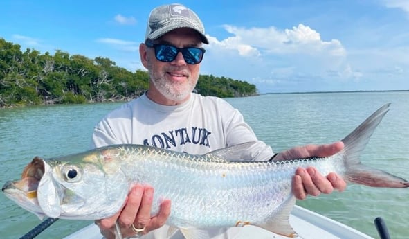 Tarpon fishing in Tavernier, Florida