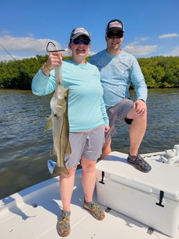 Redfish fishing in Clearwater, Florida