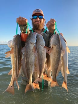 Redfish fishing in Rockport, Texas