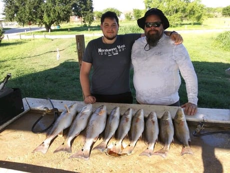 Redfish fishing in San Antonio, Texas