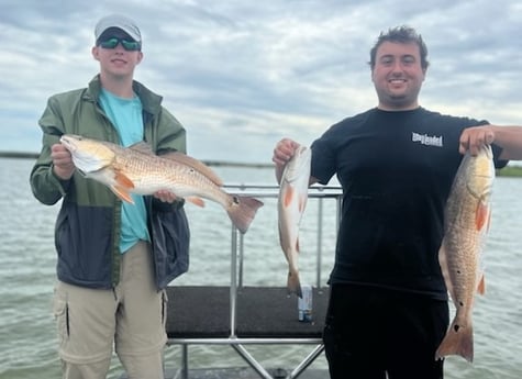 Redfish fishing in South Padre Island, Texas