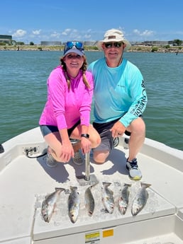 Speckled Trout Fishing in Galveston, Texas