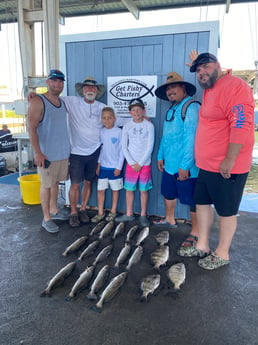 Sheepshead, Speckled Trout / Spotted Seatrout fishing in Galveston, Texas