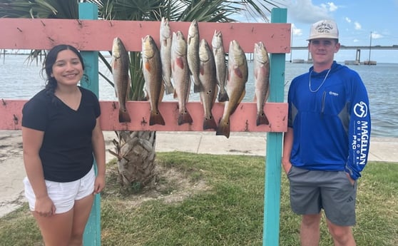 Redfish, Speckled Trout Fishing in Rockport, Texas