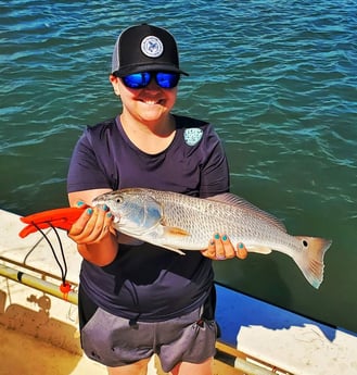 Redfish fishing in Beaufort, North Carolina