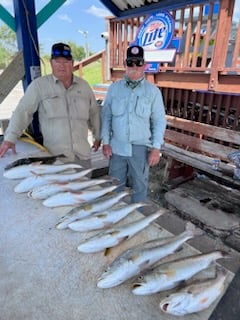 Flounder, Redfish, Speckled Trout Fishing in South Padre Island, Texas