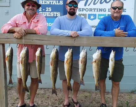 Redfish, Speckled Trout / Spotted Seatrout fishing in South Padre Island, Texas