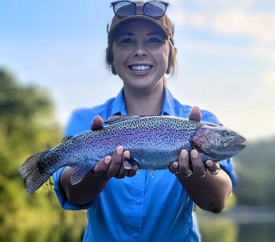 Rainbow Trout Fishing in Broken Bow, Oklahoma