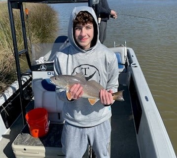 Redfish Fishing in Venice, Louisiana