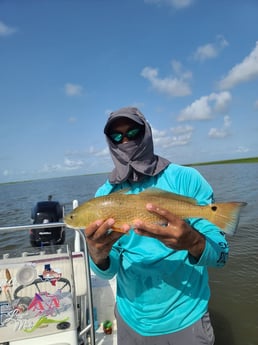 Redfish fishing in Galveston, Texas