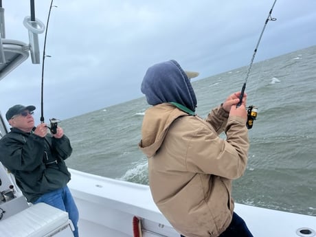 Fishing in Hatteras, North Carolina