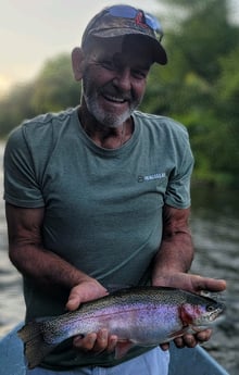 Rainbow Trout fishing in Broken Bow, Oklahoma